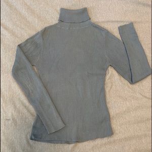 Light Blue Turtleneck